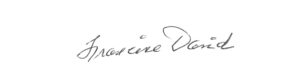 Signature de Francine David
